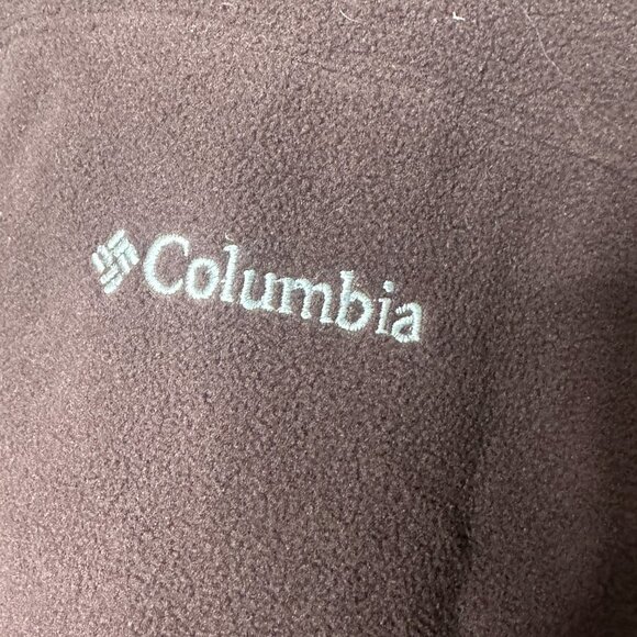 COLUMBIA SPORTSWEAR Men's Brown Park View Half Zip Fleece Pullover XXL - Picture 2 of 7